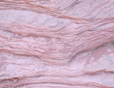 MACRO NATURE - "Rock Lines 1.1 - Pink Rock",  Med. Canvas